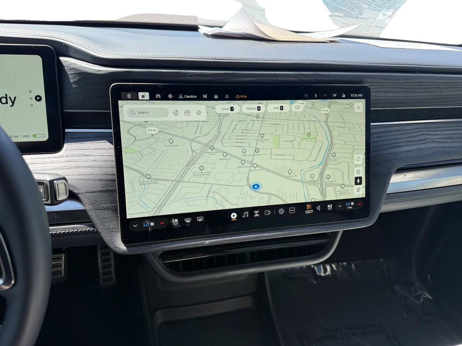 Used 2024 La Silver Rivian Adventure Dual Motor Standard Pack image 12