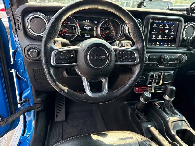 Used 2021 Hydro Blue Pearl Coat Jeep Unlimited Rubicon 392 image 17