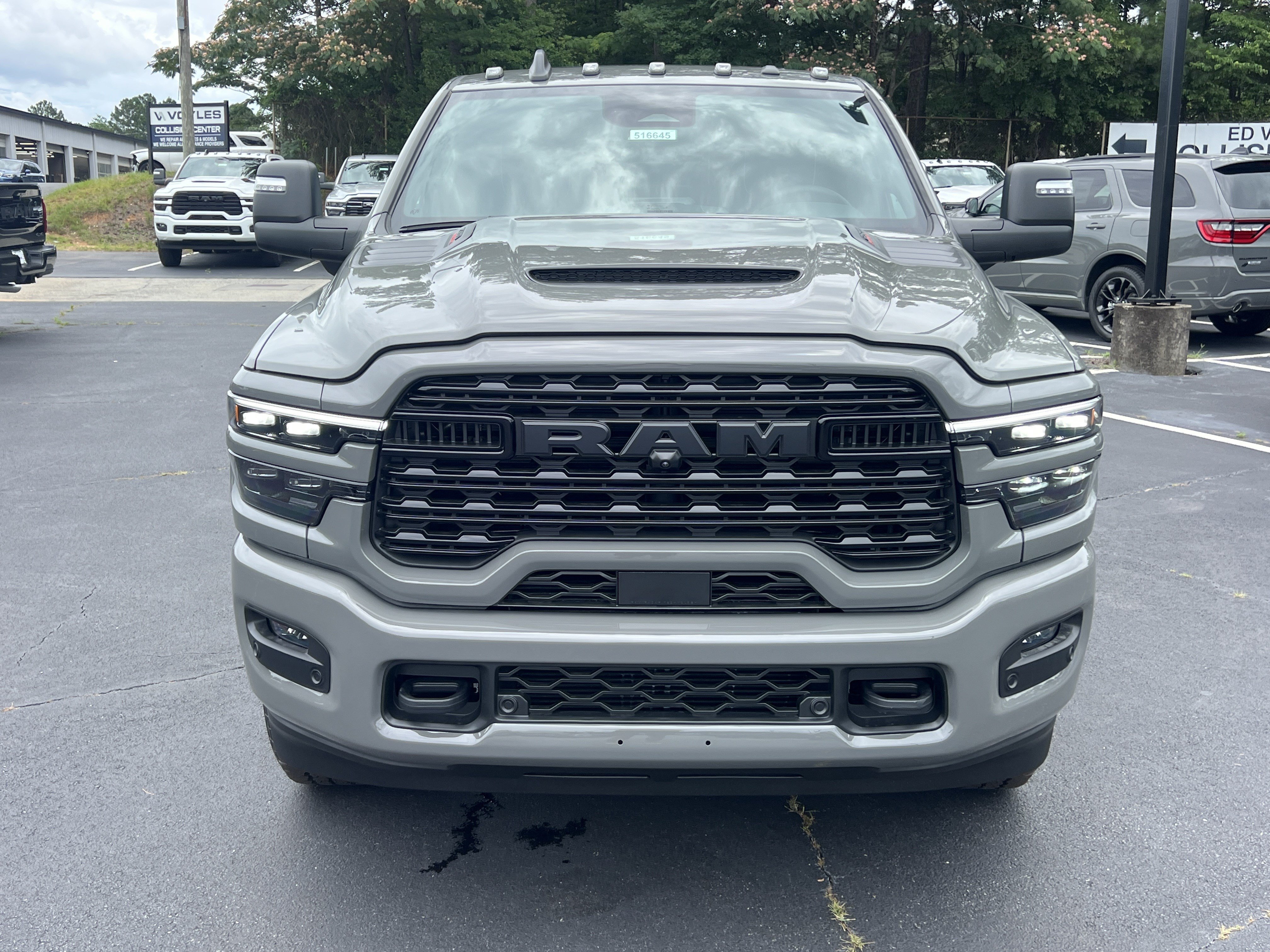 New 2026 Ceramic Gray Clearcoat Ram Limited image 2