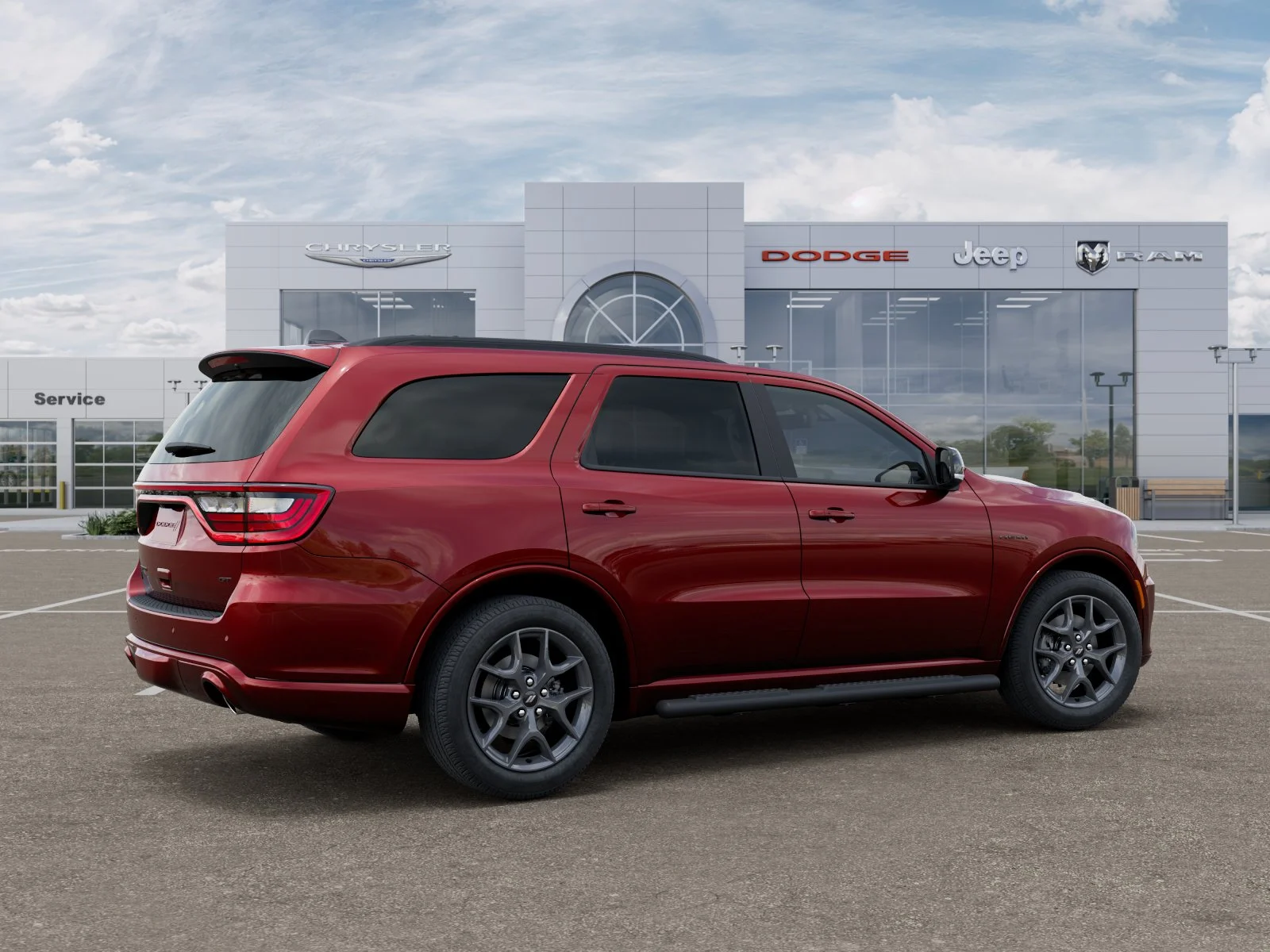 New 2026 Octane Red Pearl-Coat Exterior Paint Dodge GT Plus HEMI V8 image 4
