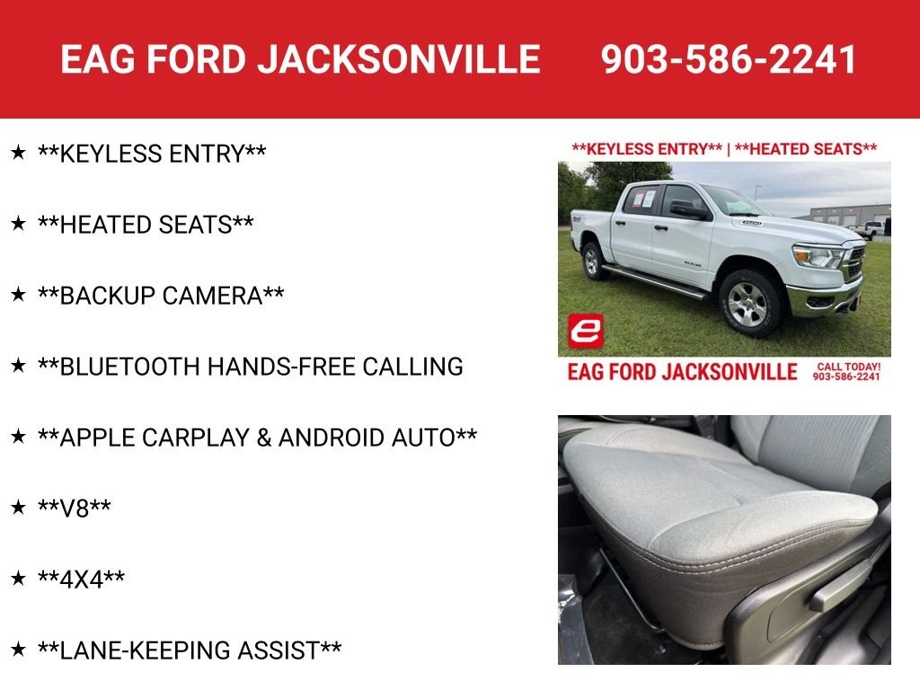 2024 RAM Ram 1500 Pickup Big Horn/Lone Star - Photo 4
