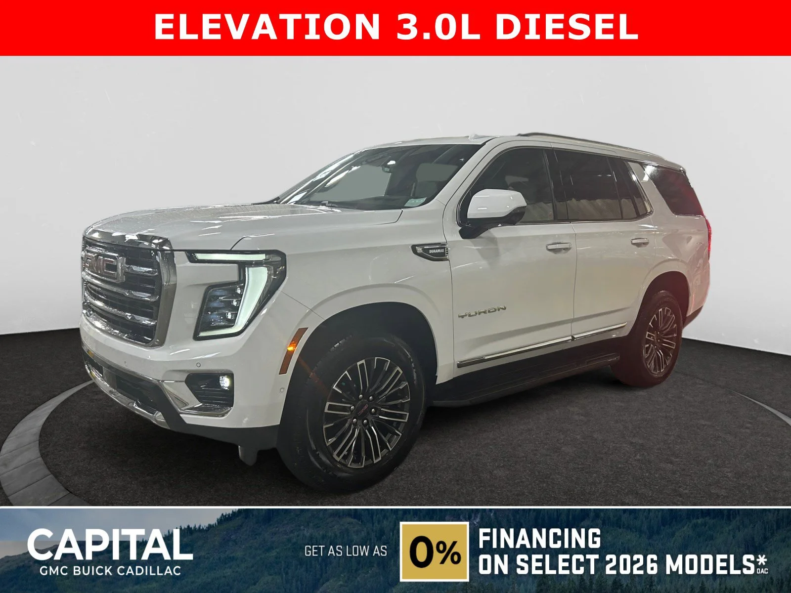 New 2026 Summit White GMC Elevation image 1