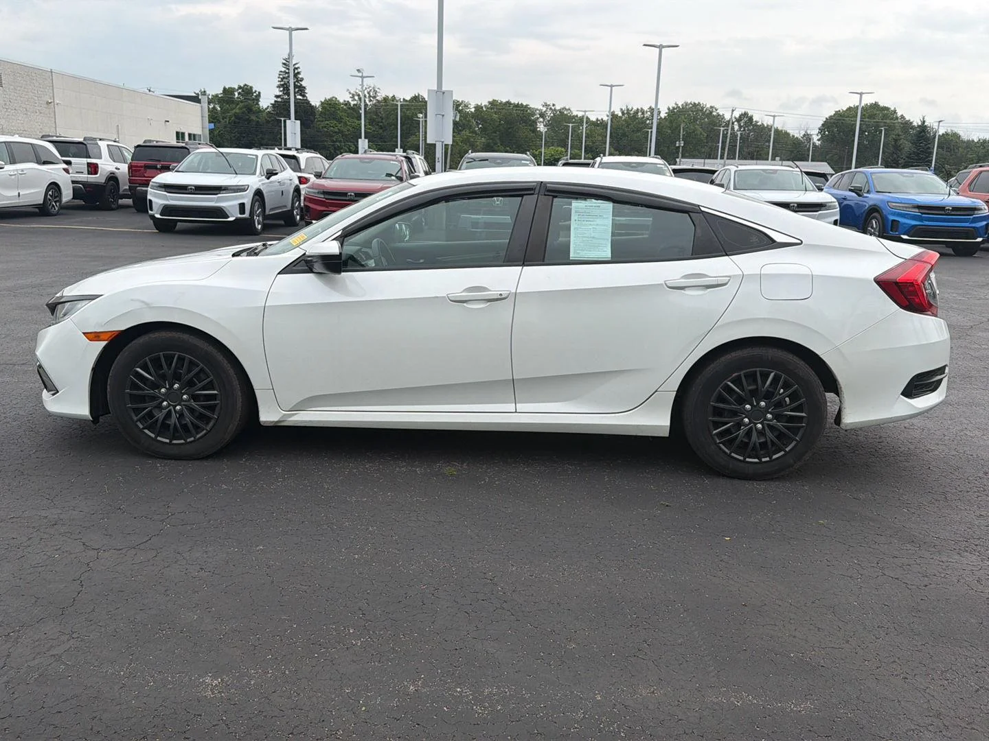 Used 2020 Platinum White Pearl Honda LX image 8