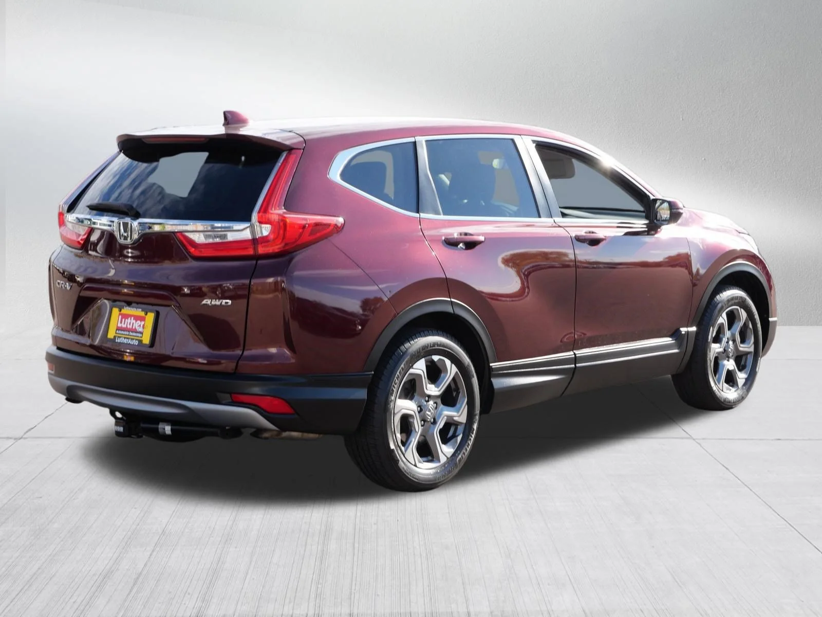 Certified Used 2018 Molten Lava Pearl Honda EX image 7