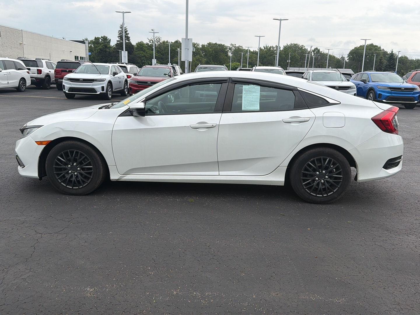 Used 2020 Platinum White Pearl Honda LX image 8