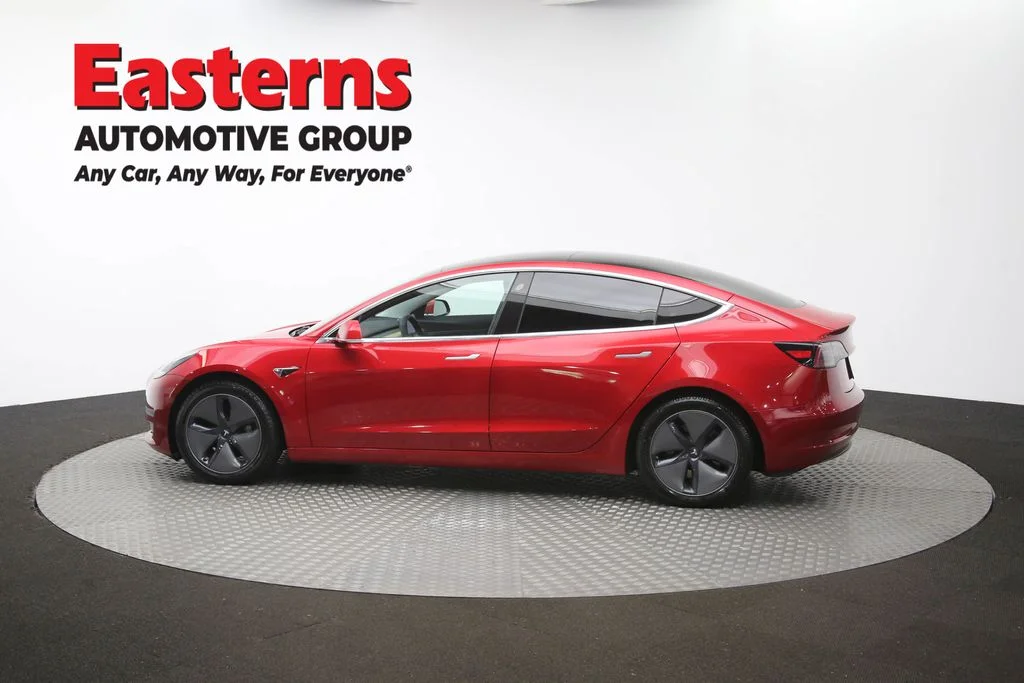 Used 2020 Red Tesla Standard image 56