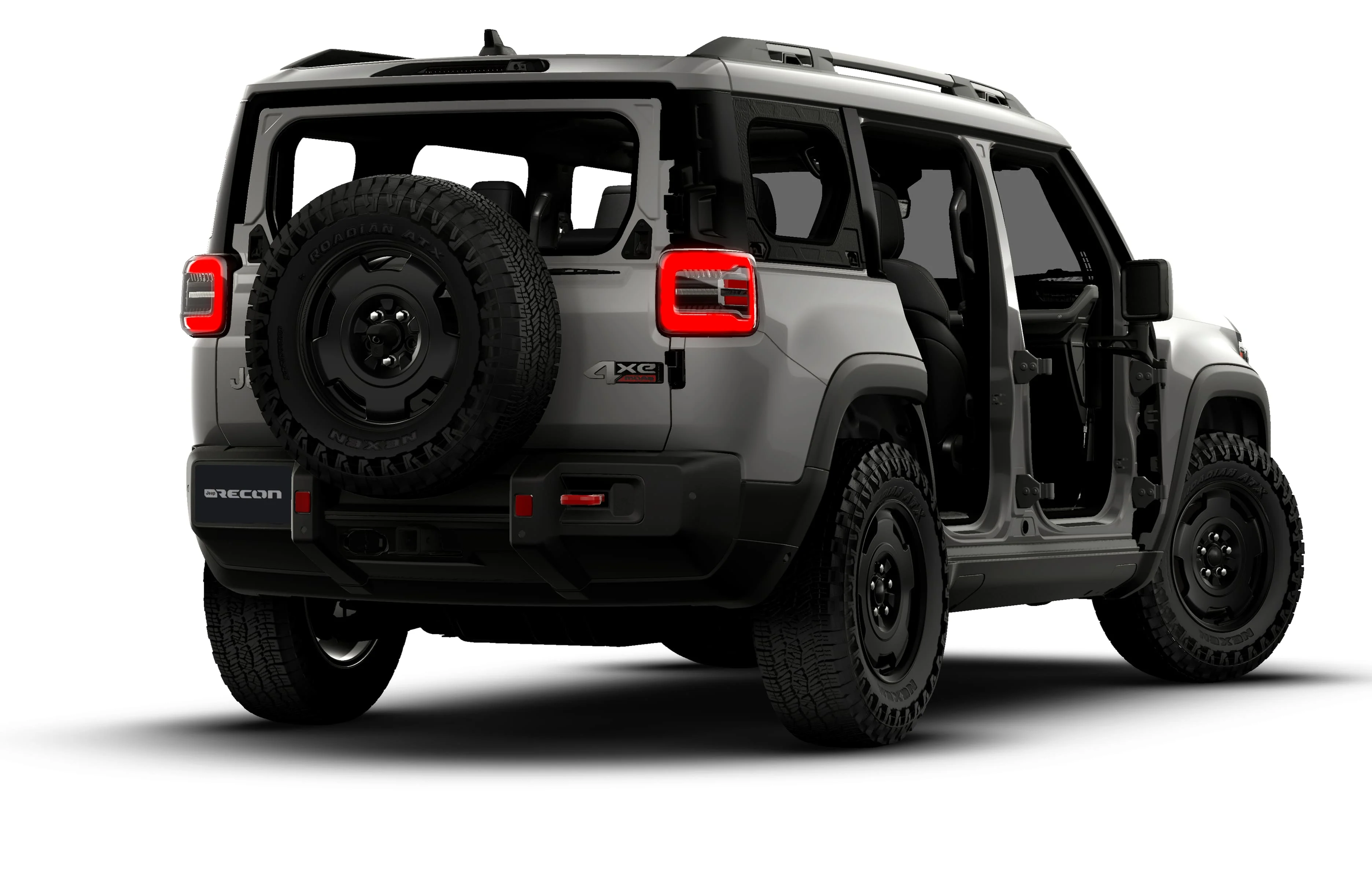 New 2026 Ceramic Gray Clear-Coat Exterior Paint Jeep Moab image 2