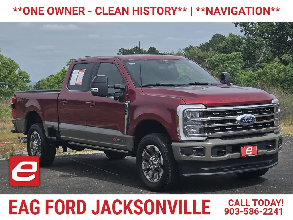 Used 2026 Ruby Red Metallic Tinted Clearcoat Ford King Ranch image 1