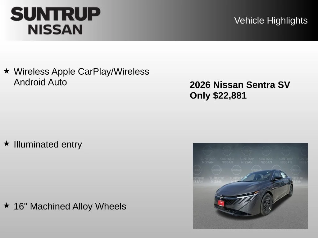 Used 2026 Gray Nissan SV image 33