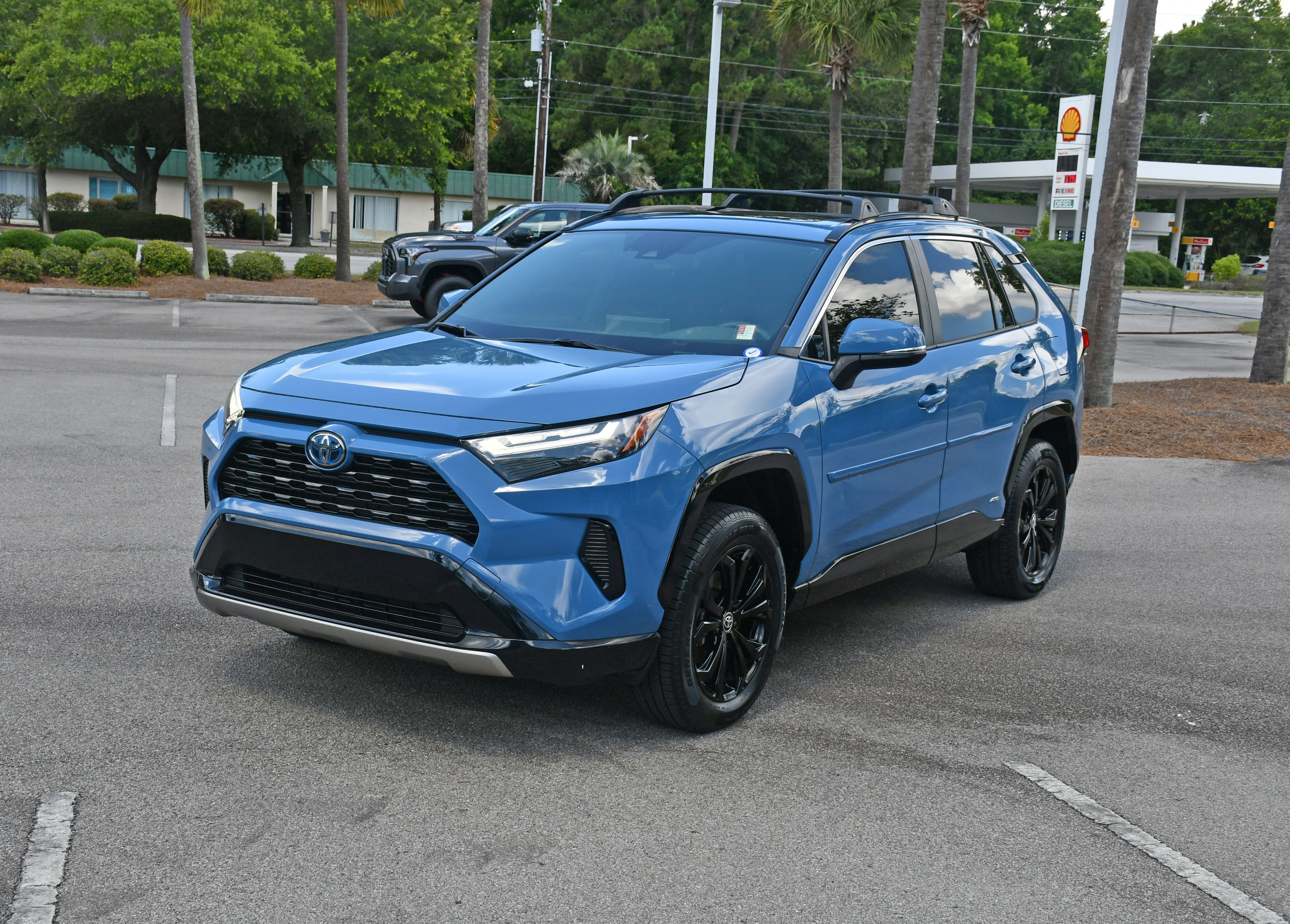 Used 2024 Blue Toyota SE image 6