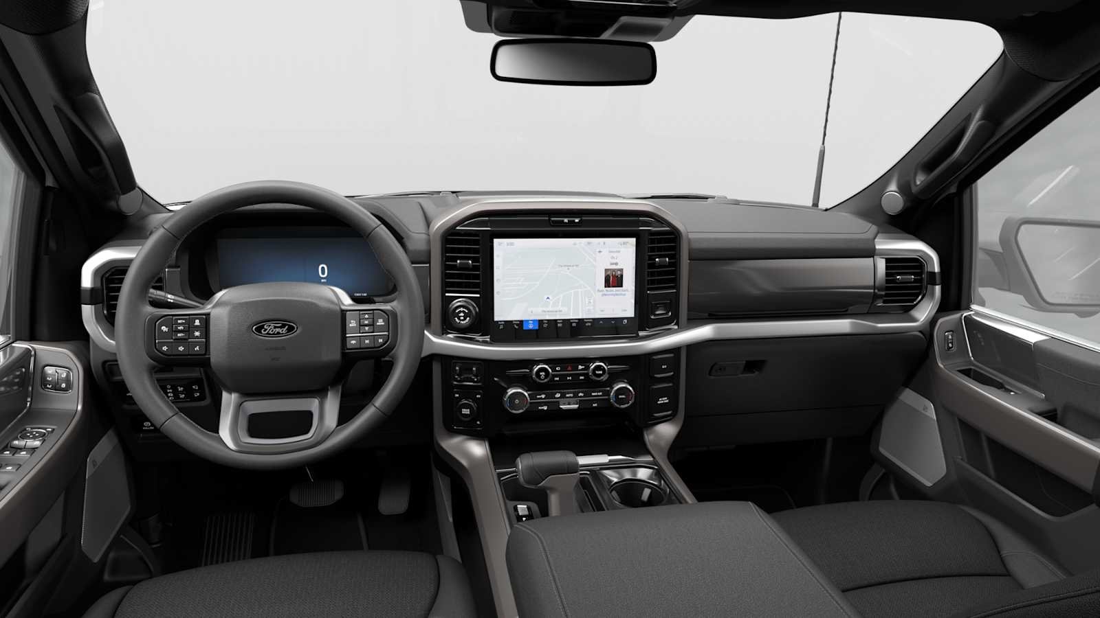 New 2026 White Ford 4X4 CREW LARIAT image 7