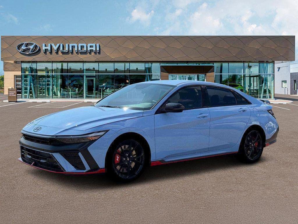 New 2026 Blue Hyundai Sedan image 2