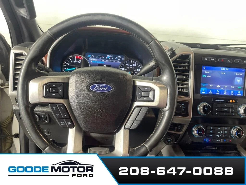 Certified Used 2021 White Metallic Ford Platinum image 13