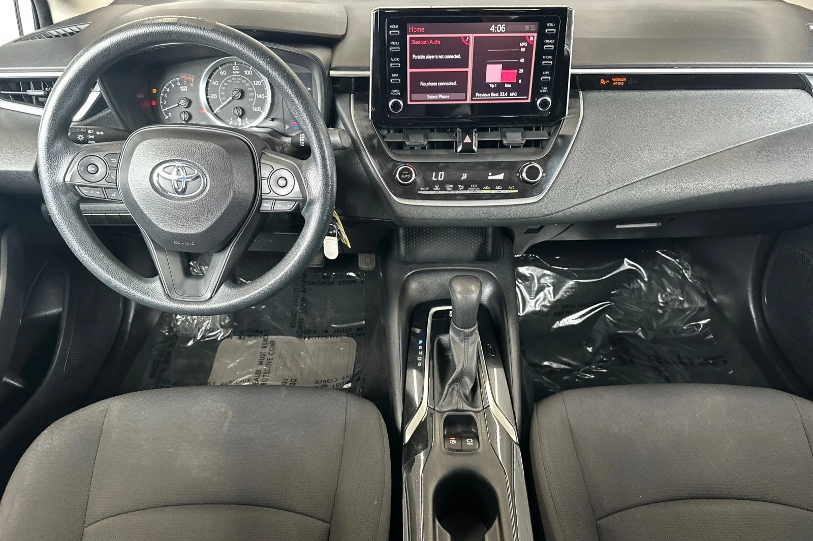 Certified Used 2020 Super White Toyota LE image 12