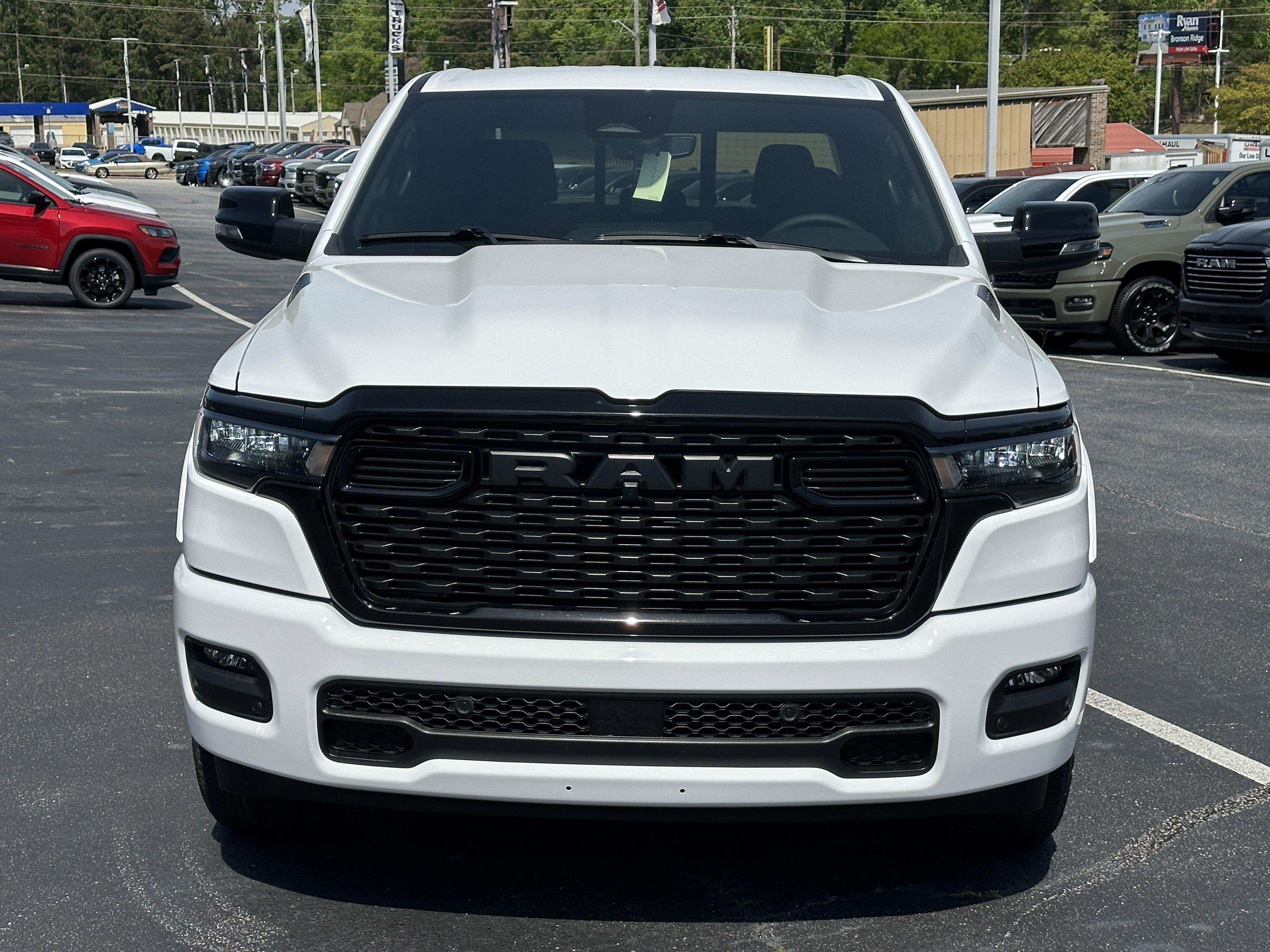 New 2026 Bright White Clear-Coat Exterior Paint RAM Big Horn image 3