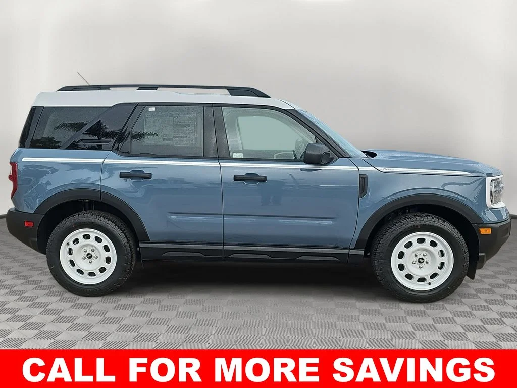 New 2025 Azure Gray Metallic Tri-Coat Ford Heritage image 2