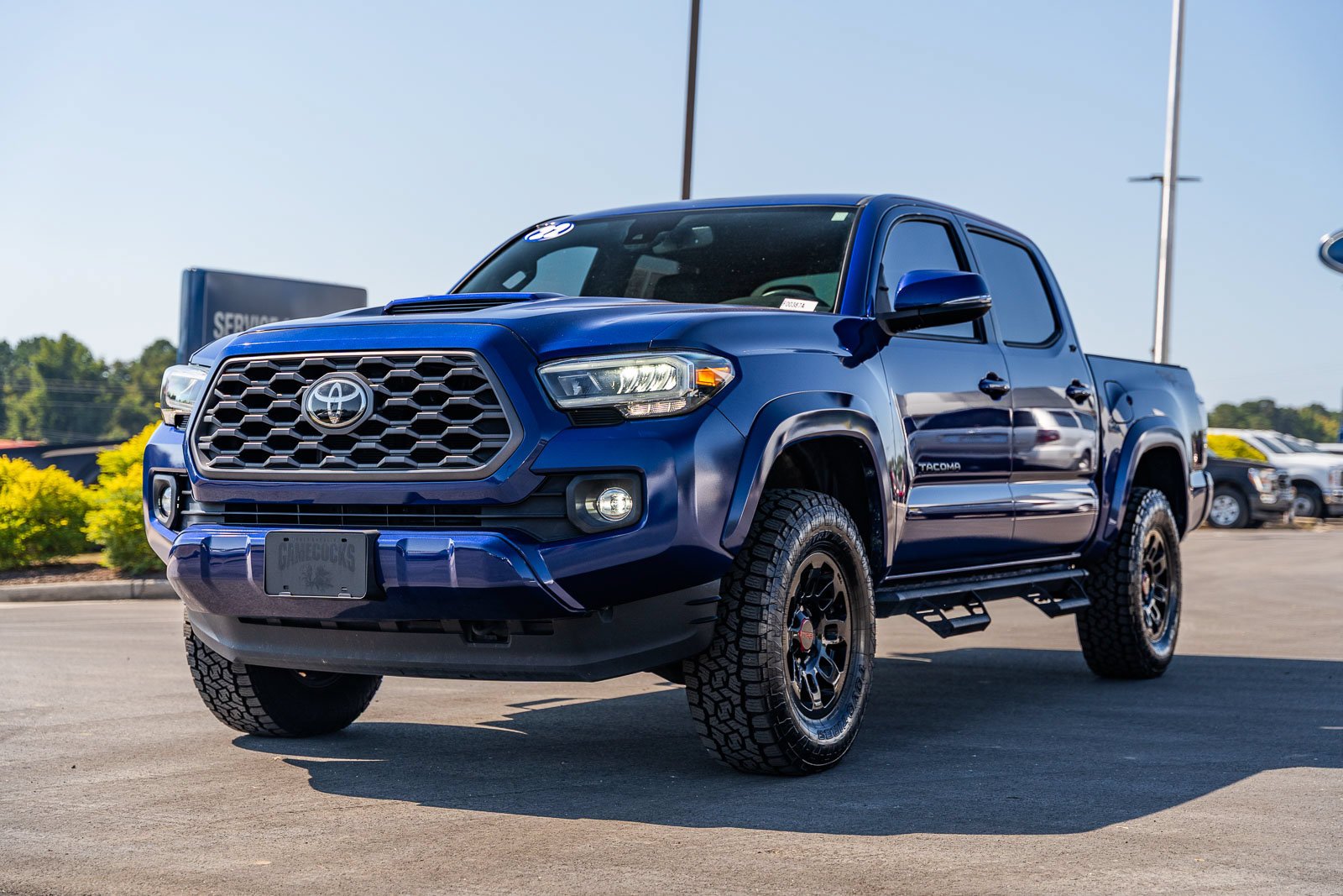 Certified Used 2022 Blue Toyota TRD Sport image 3