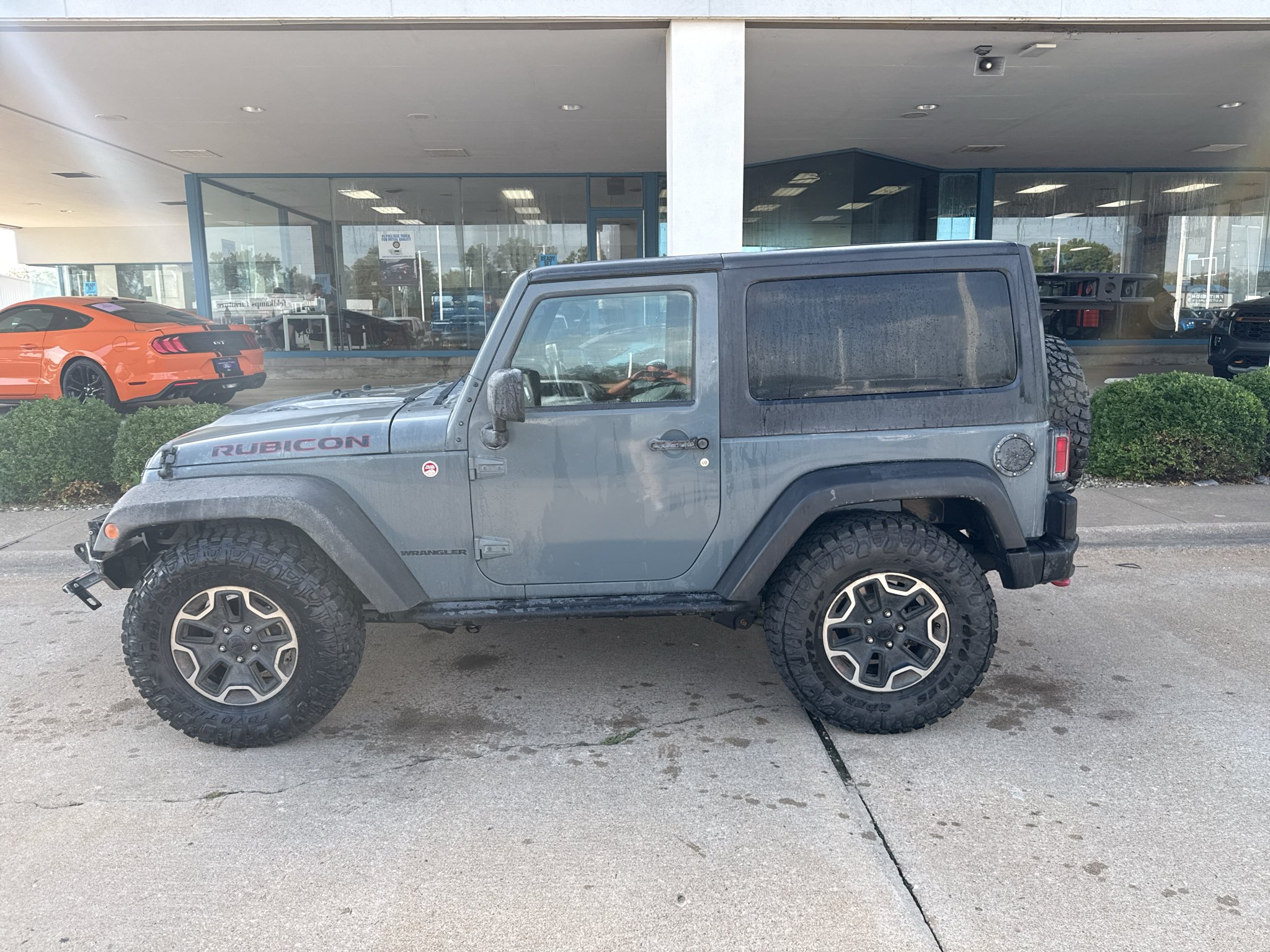Used 2014 Anvil Clear Coat Jeep Rubicon X image 9
