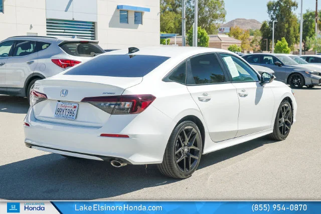 Used 2025 Platinum White Pearl Honda Sport image 9