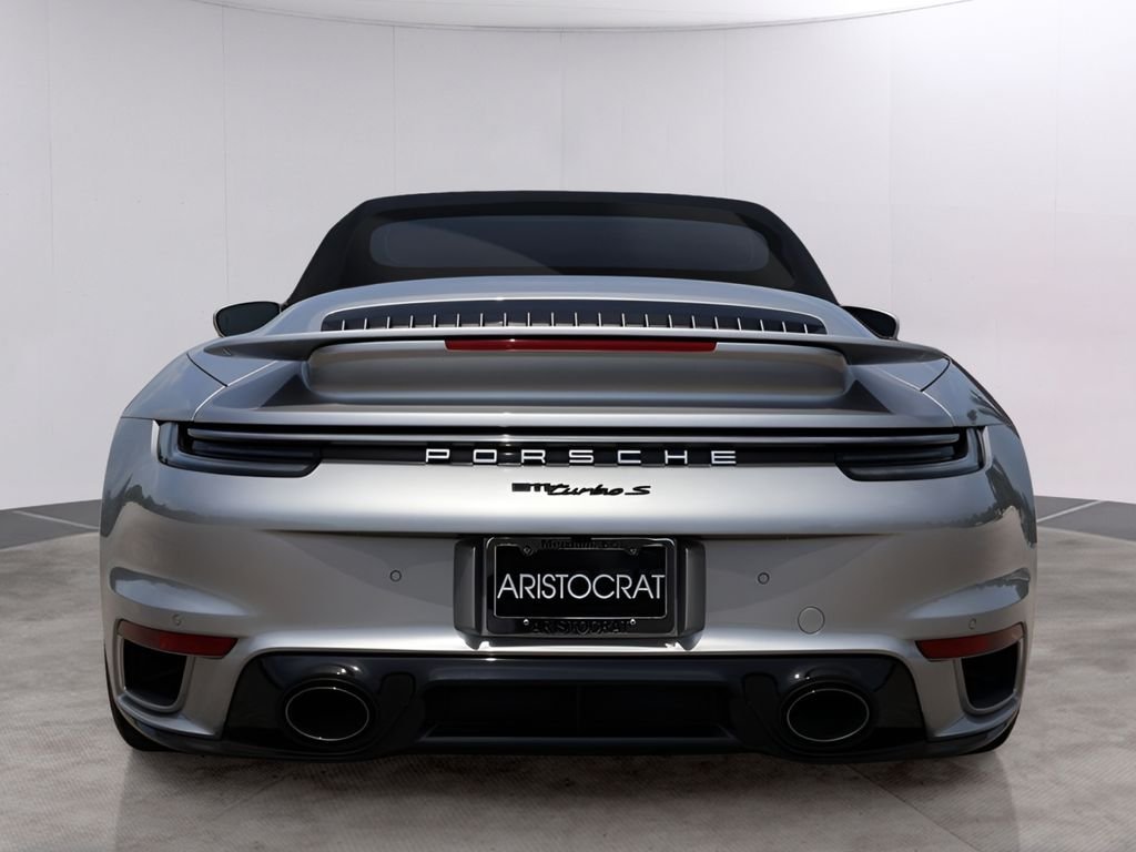 Used 2022 GT Silver Metallic Porsche Turbo S image 7