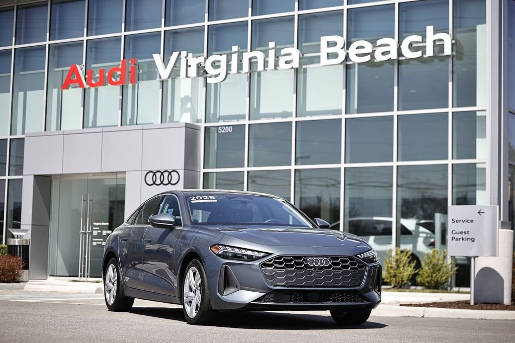 Certified Used 2025 Horizon Blue Metallic Audi 2.0T Premium Plus image 2