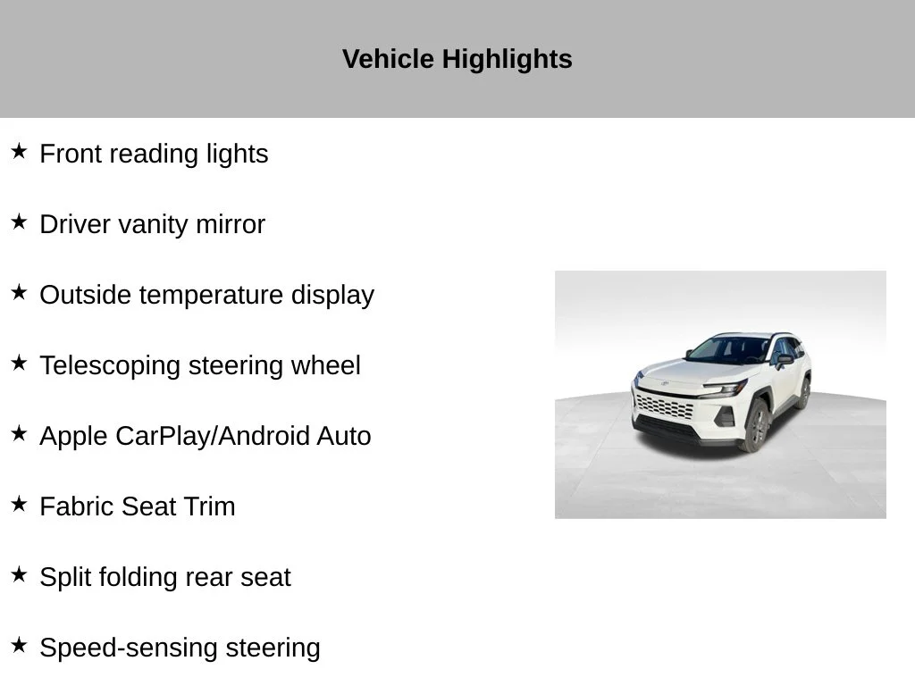 Used 2026 White Toyota LE image 16