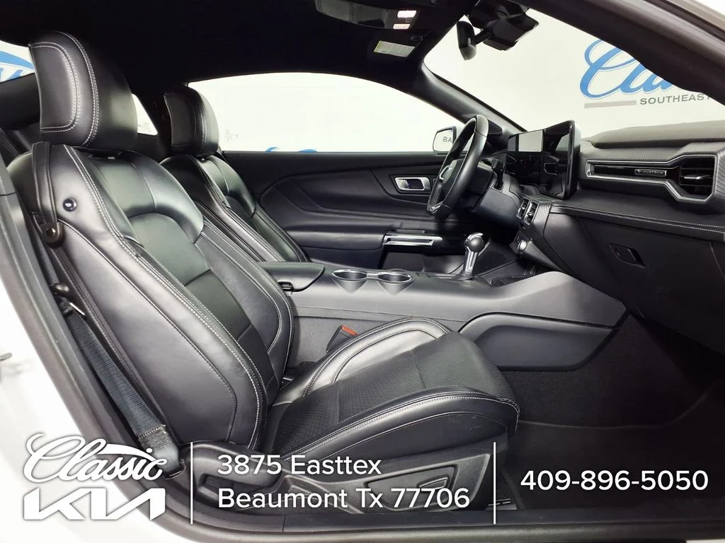 Used 2024 White Ford EcoBoost Premium image 12