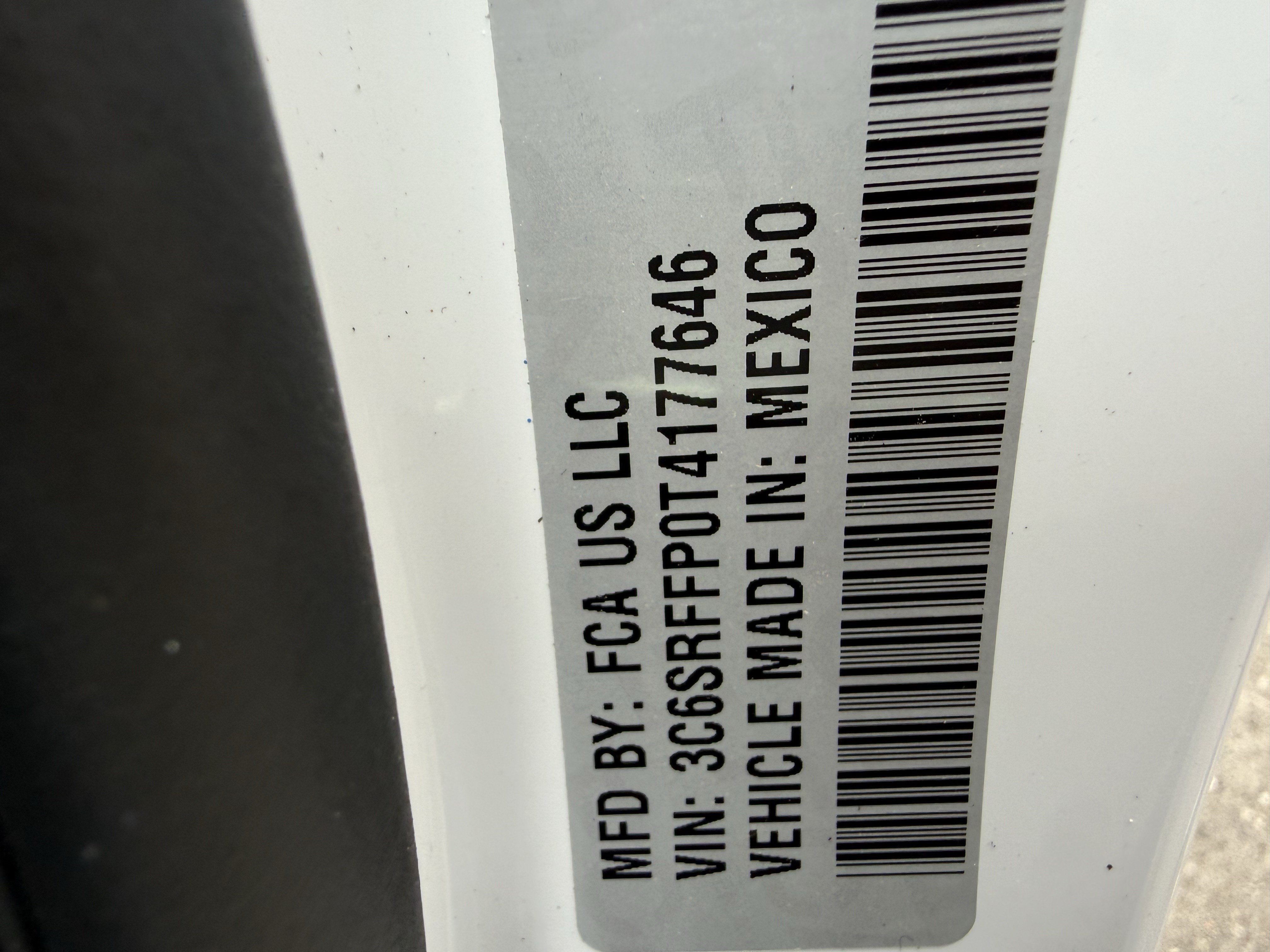 New 2026 Bright White Clear-Coat Exterior Paint RAM Lone Star image 17