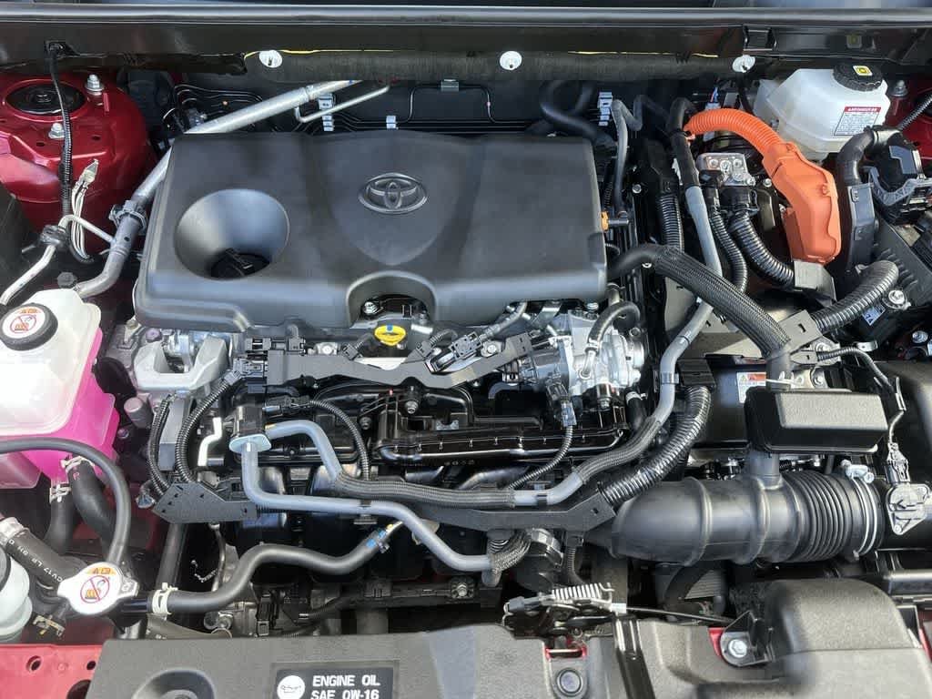 Used 2024 Ruby Flare Pearl Toyota Hybrid XLE image 12