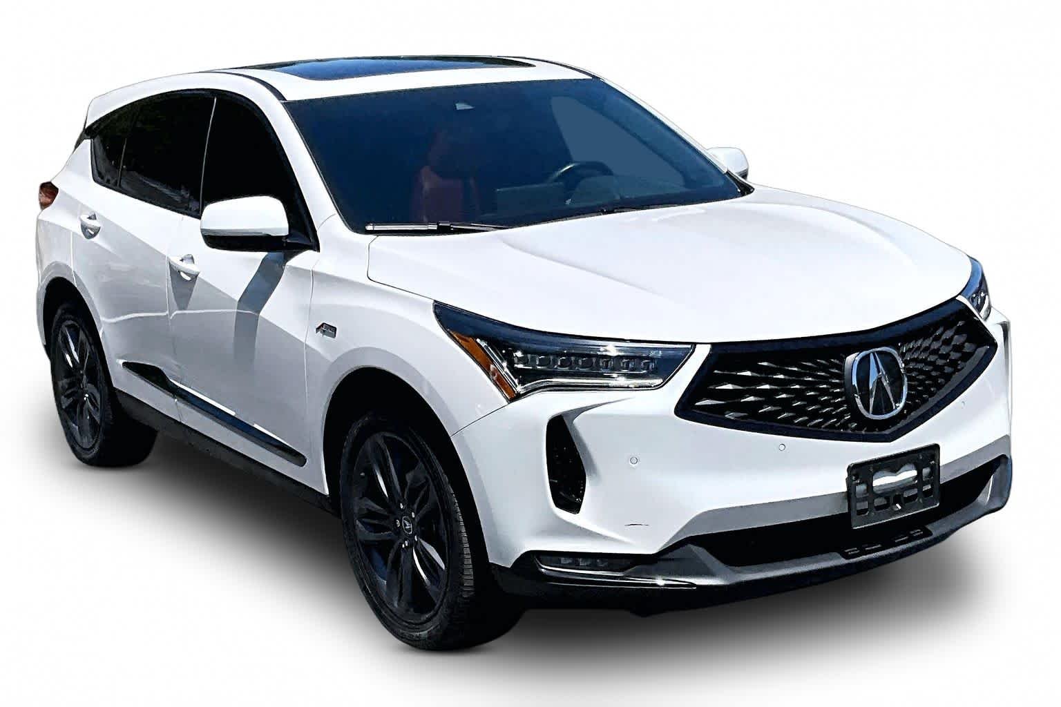 Used 2024 Platinum White Pearl Acura w/A-Spec Package image 3