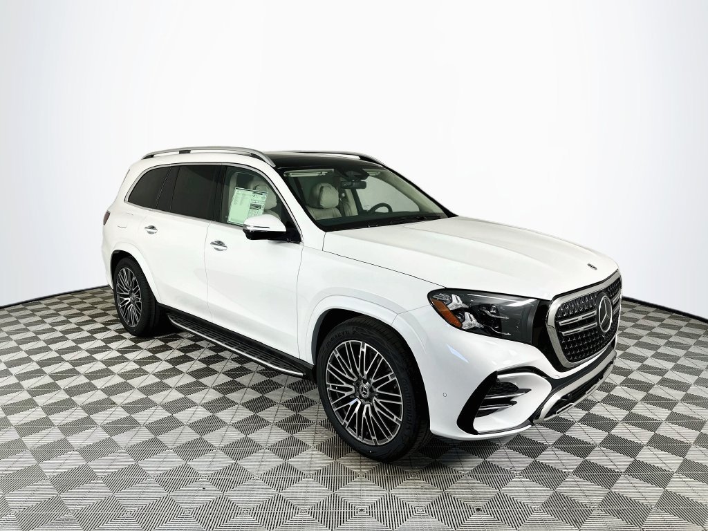 New 2027 MANUFAKTUR Moonlight White Metallic Mercedes-Benz GLS 450 image 1