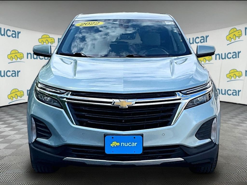 Used 2022 Seaglass Blue Metallic Chevrolet LT image 2