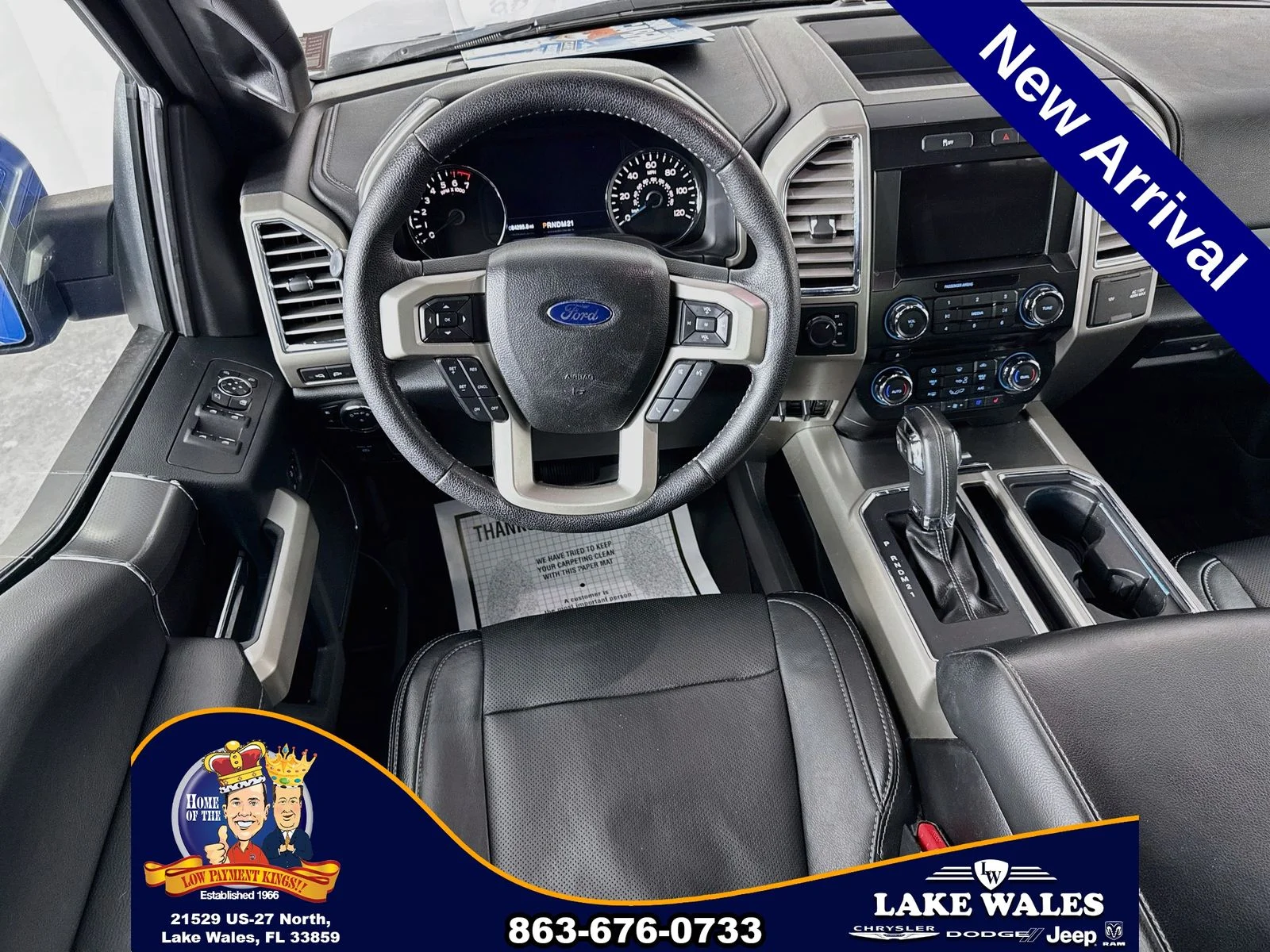 Certified Used 2016 Blue Ford Lariat image 22