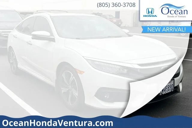 Used 2017 White Orchid Pearl Honda Touring image 1