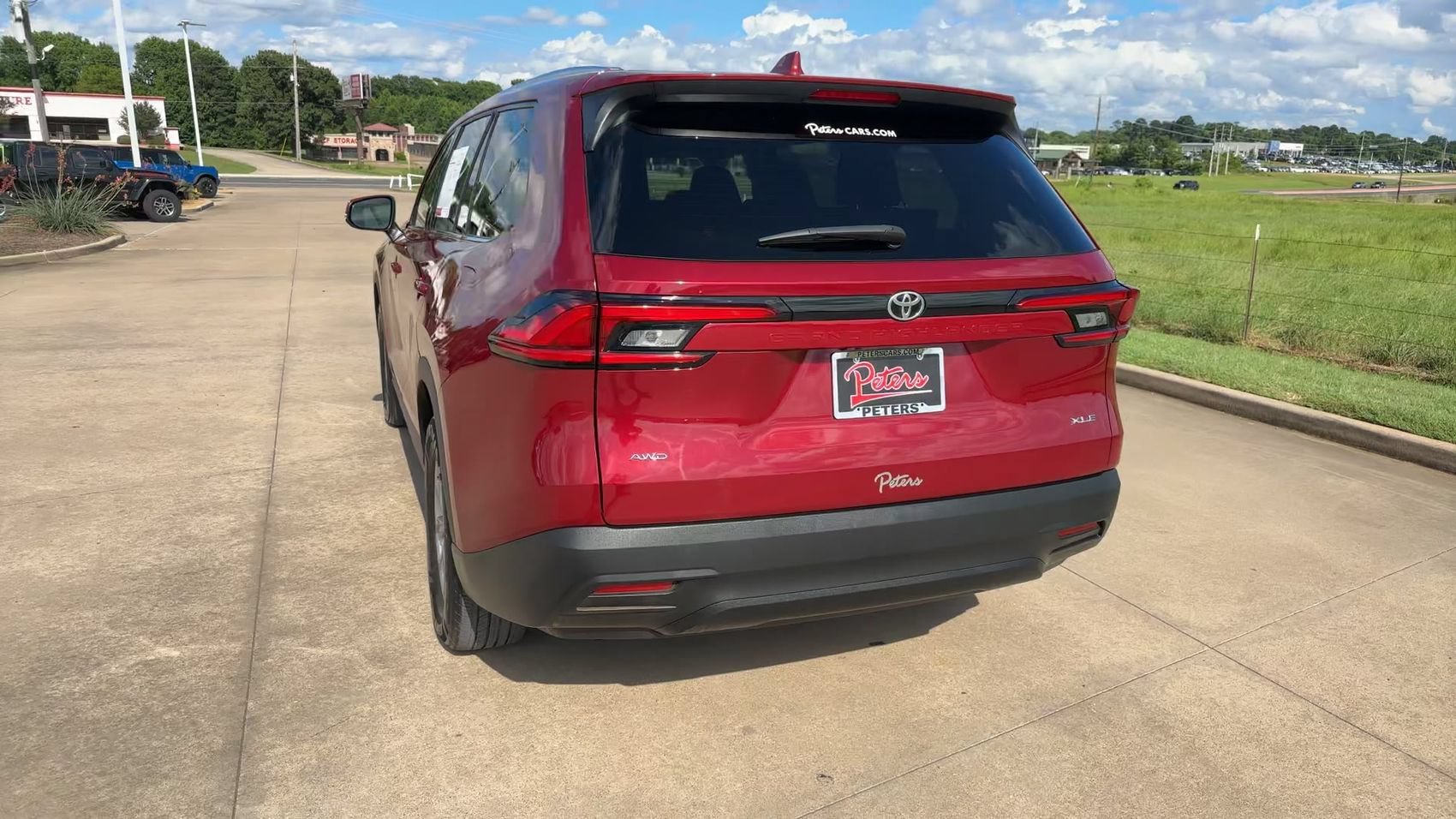 Used 2024 Red Toyota XLE image 7