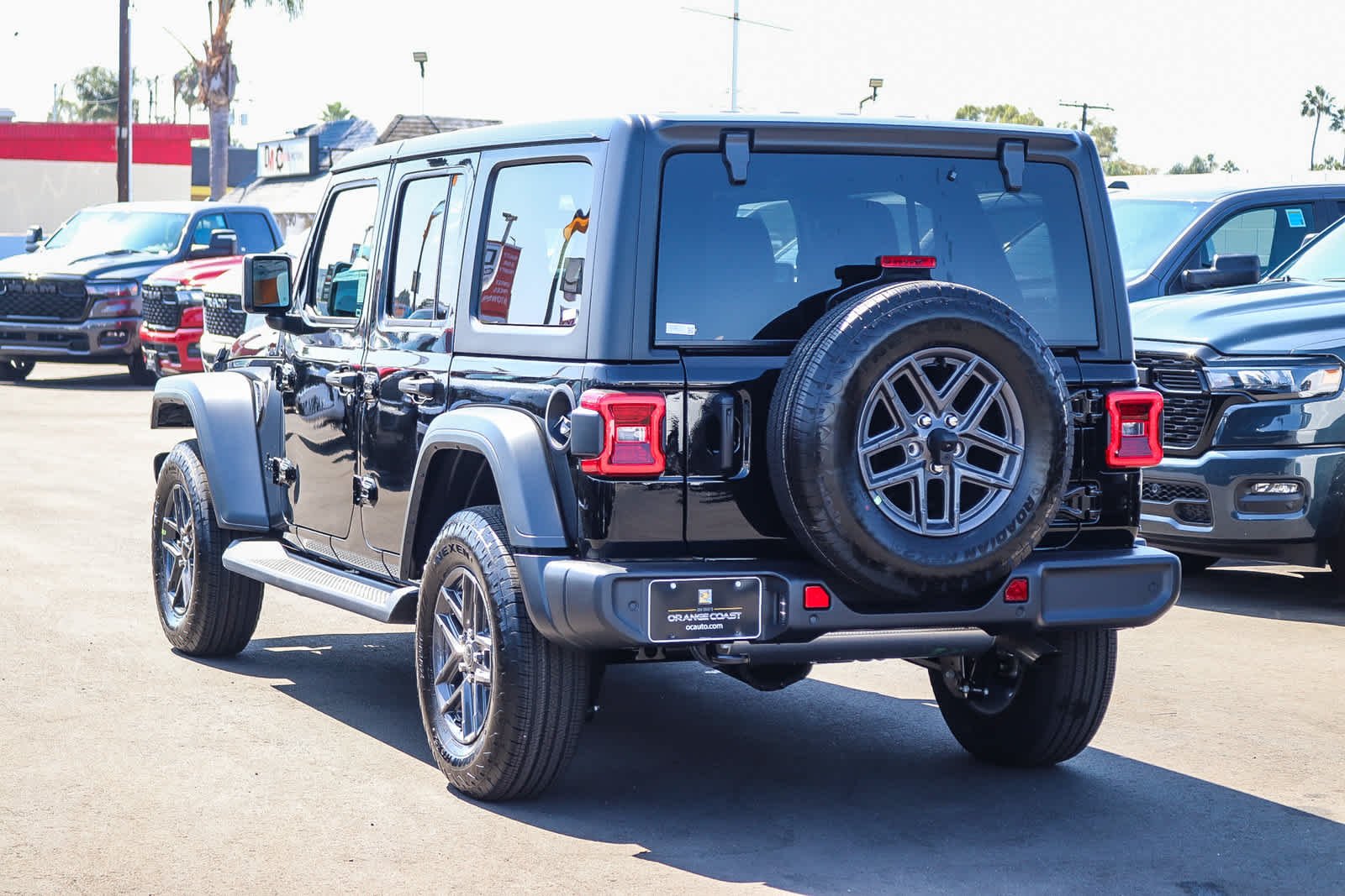 New 2027 Black Clear-Coat Paint Jeep Sport S image 6