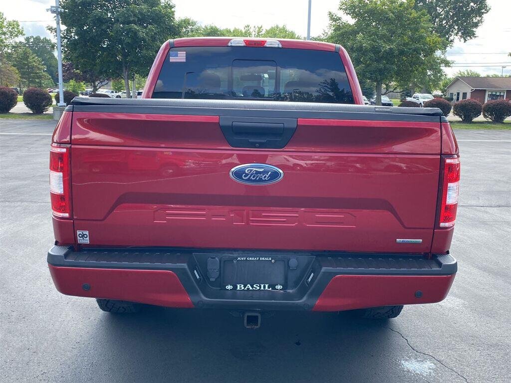 Used 2020 Rapid Red Metallic Tinted Clearcoat Ford XLT image 9