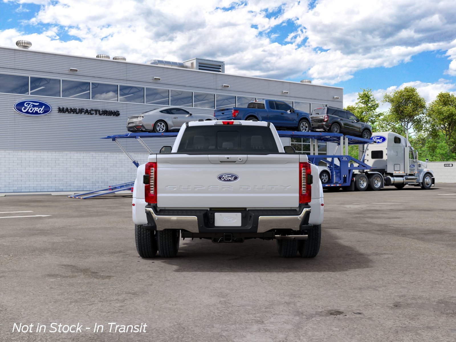 New 2027 Star White Metallic Tri-Coat Ford F-350® Lariat® image 7