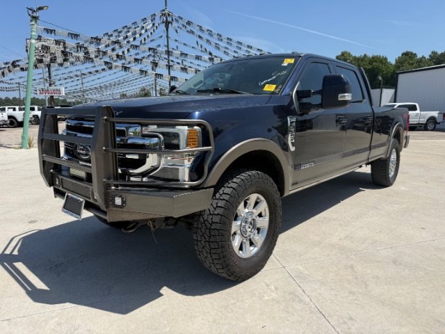 Used 2021 Blue Ford LARIAT image 1
