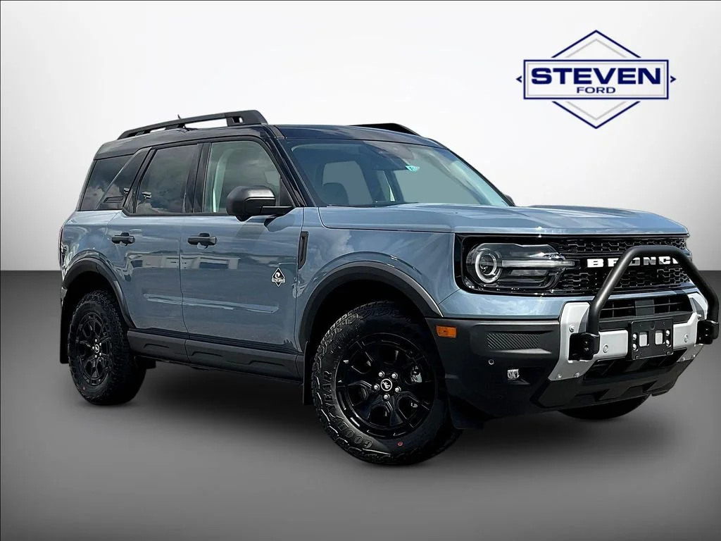 New 2026 Azure Gray Metallic Tri-Coat Ford Outer Banks® image 1