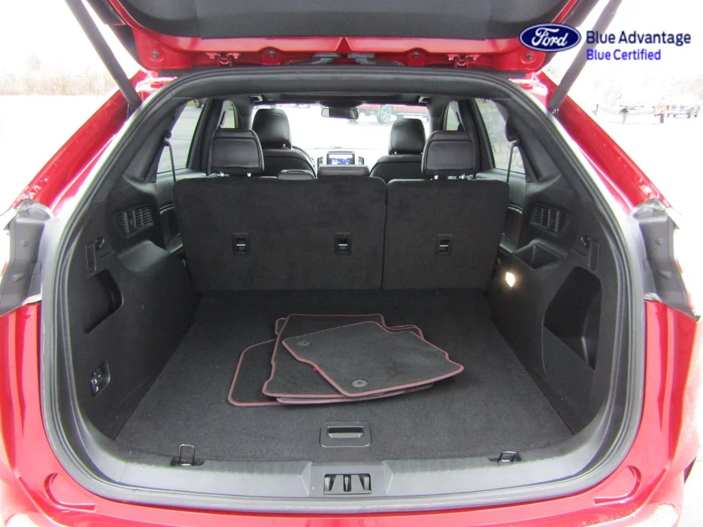 Certified Used 2024 Rapid Red Metallic Tinted Clearcoat Ford ST Line image 24