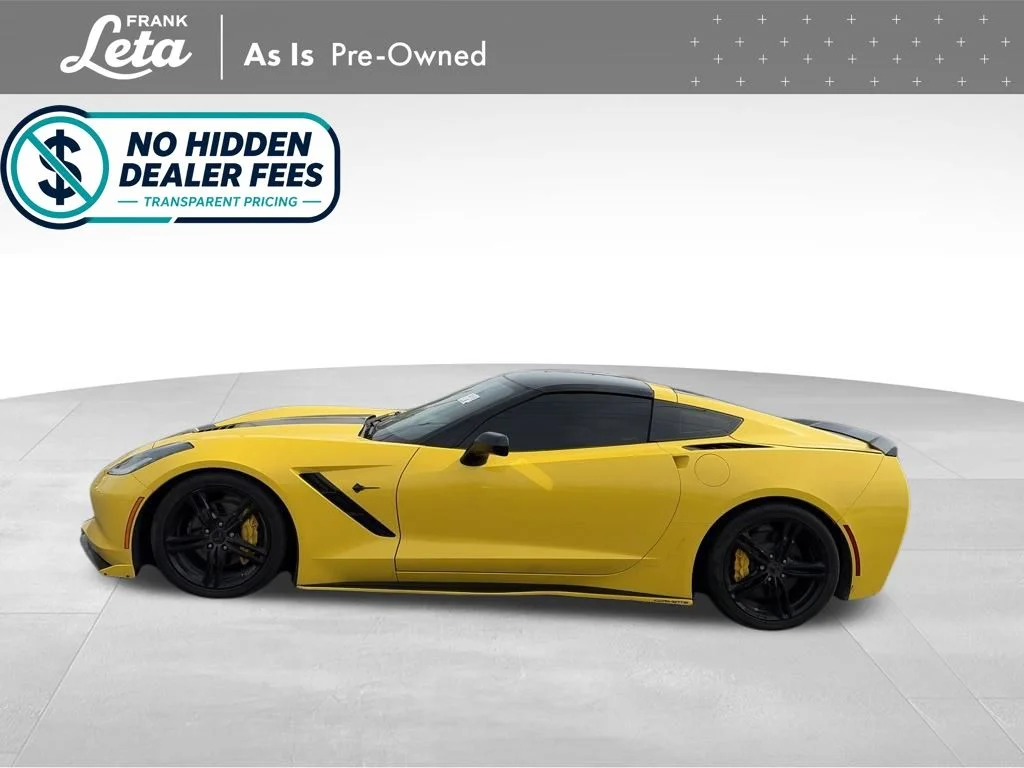 Used 2016 Yellow Chevrolet Stingray image 3