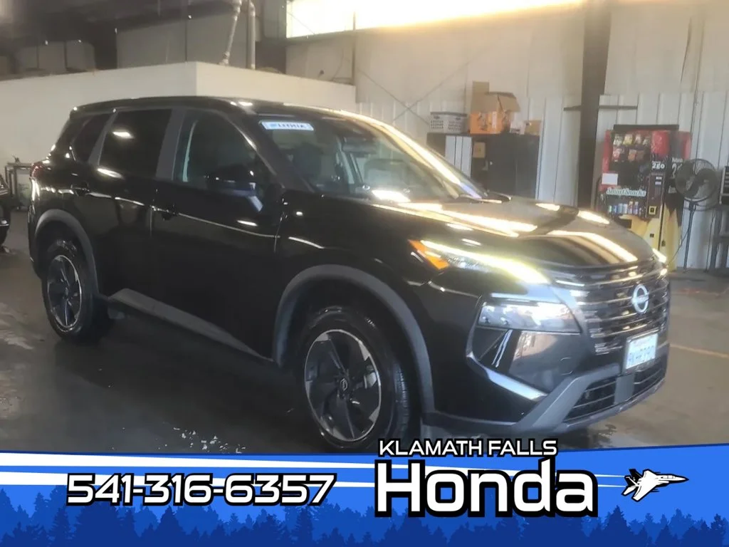 Used 2024 Super Black Nissan SV image 1