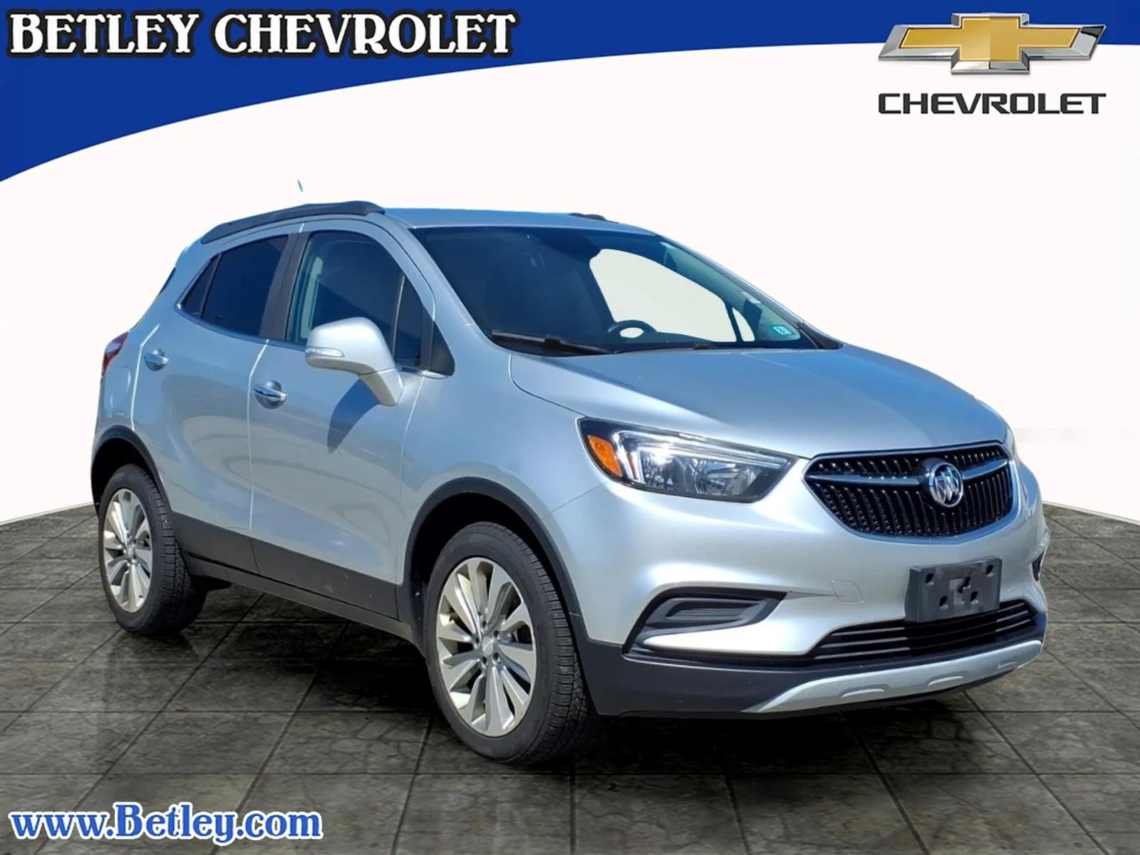 Used 2017 Includes (CM5) Black Carbon Metallic lower exterior accent color, Paint code W700S.) Buick Preferred image 1