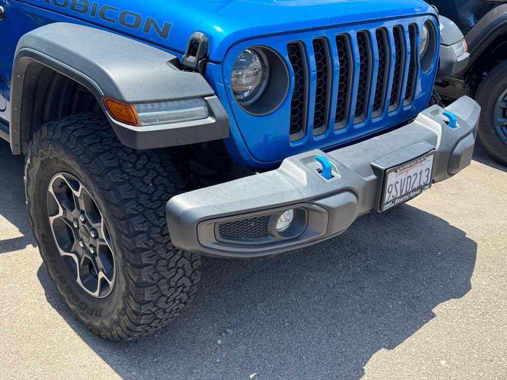 Used 2023 Blue Jeep Rubicon 4xe image 13