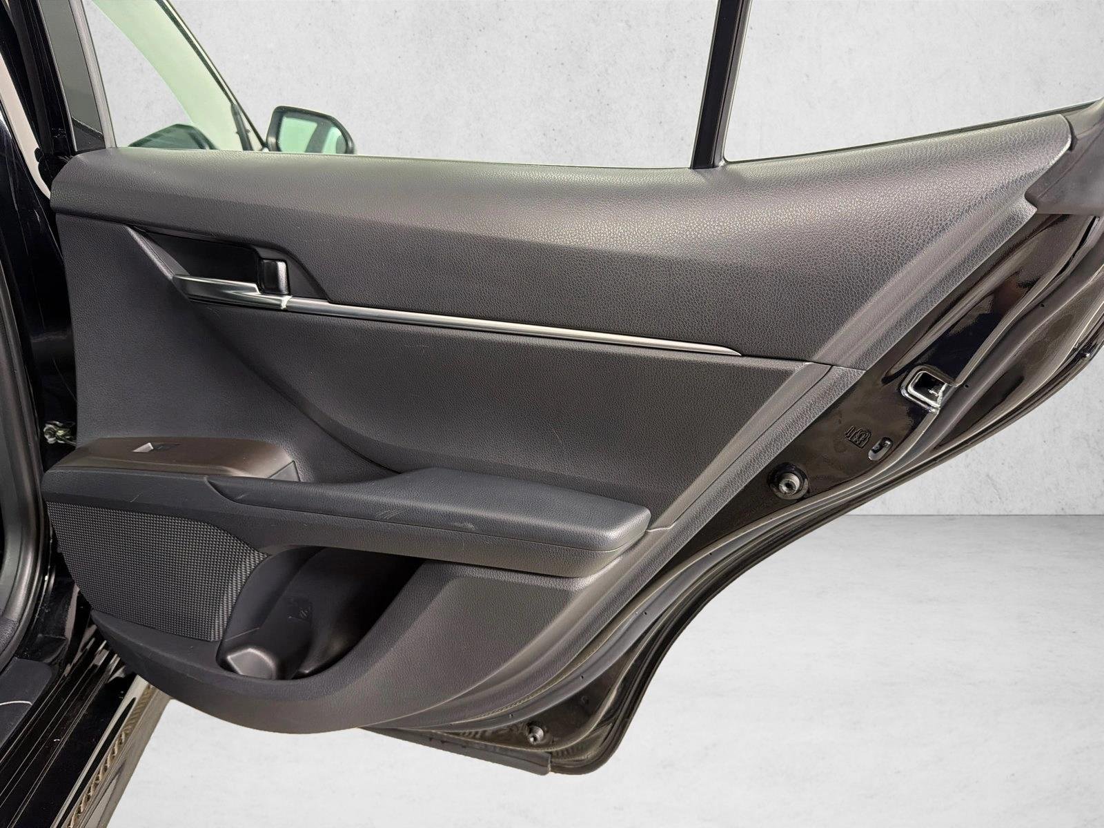Certified Used 2021 Midnight Black Metallic Toyota SE image 16