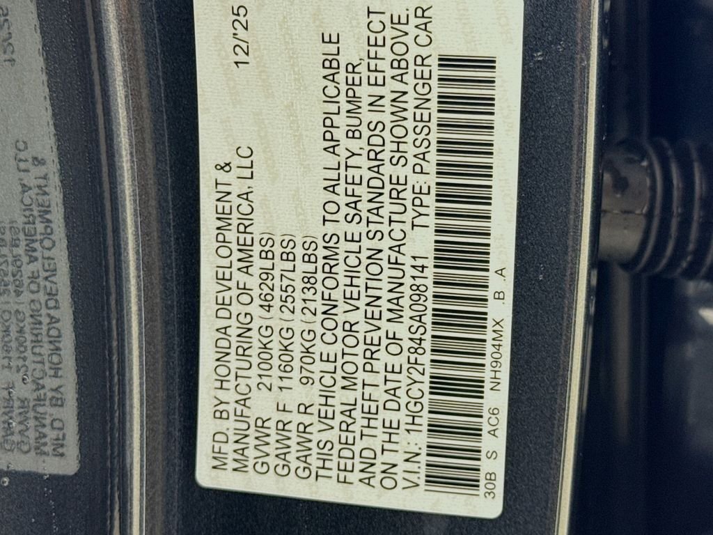 2025 Honda Accord Hybrid Touring - Photo 44