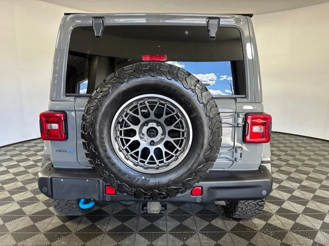 Used 2021 Sting-Gray Clearcoat Jeep Unlimited Rubicon 4xe image 21