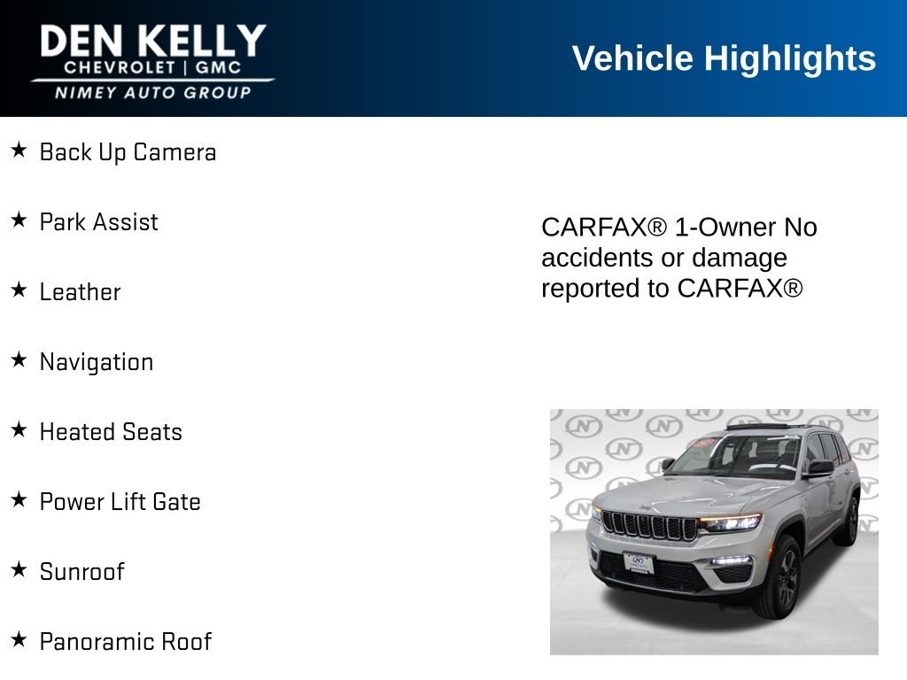 Used 2023 Silver Jeep 4xe image 5