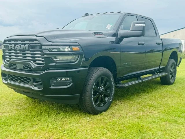 New 2026 Diamond Black Crystal Pearlcoat RAM Big Horn image 2